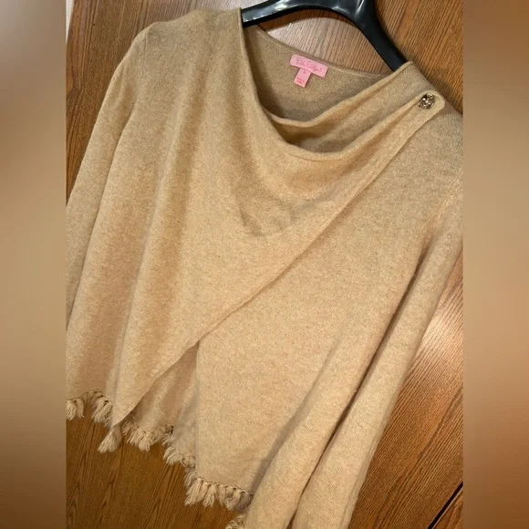 Lilly Pulitzer Alina Cashmere Fringe Cardigan - Picture 3 of 8
